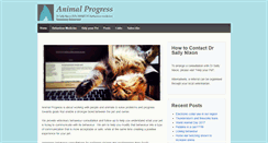 Desktop Screenshot of animalprogress.com