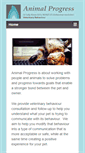 Mobile Screenshot of animalprogress.com